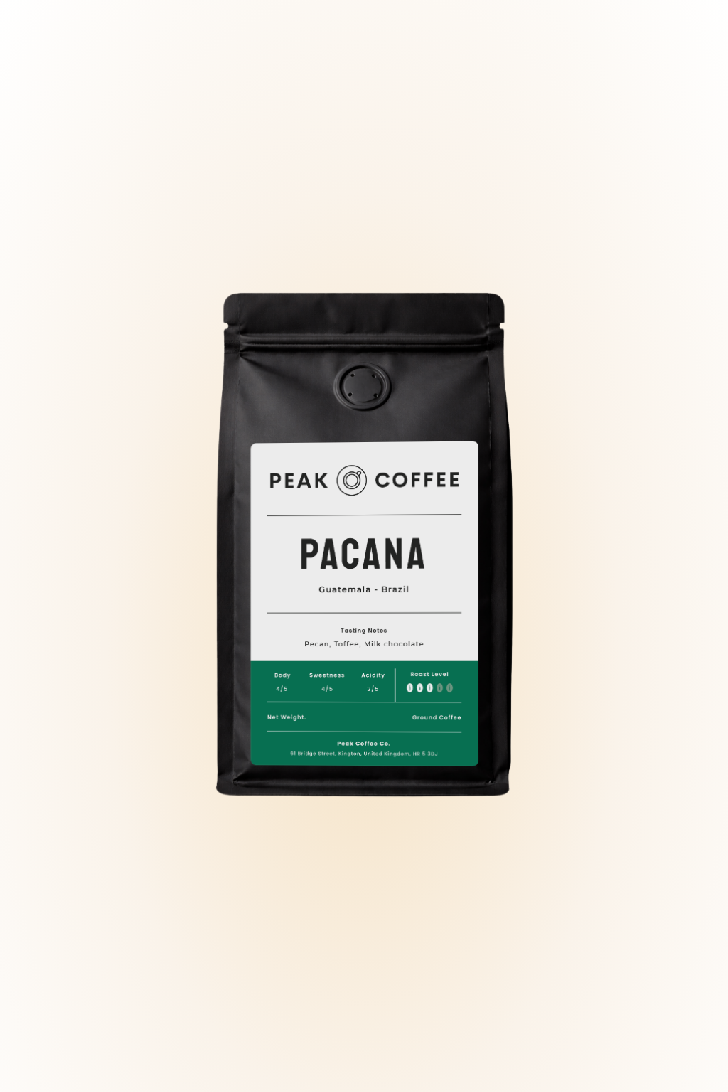 No.129★Premiumシリーズ①★インカ50★popx★ Pacana - Medium Roast Coffee | Guatemala, Brazil | Peak Coffee